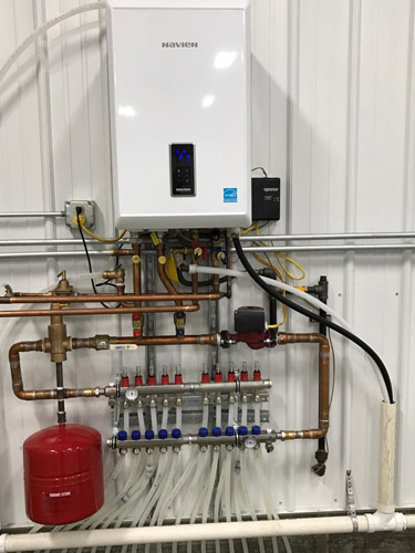 navien unit that is installed