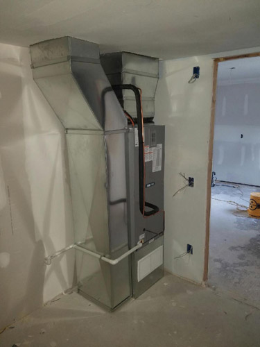 airease unit installed in new construction